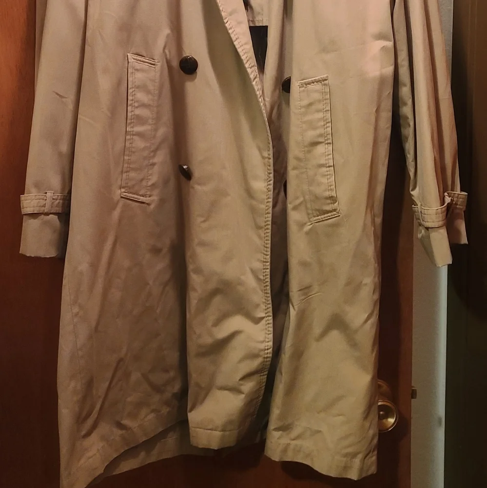 Vintage (like new)Simpsons Sears Men's Store All weather coat sz38 Reg Tan - Picture 3 of 13